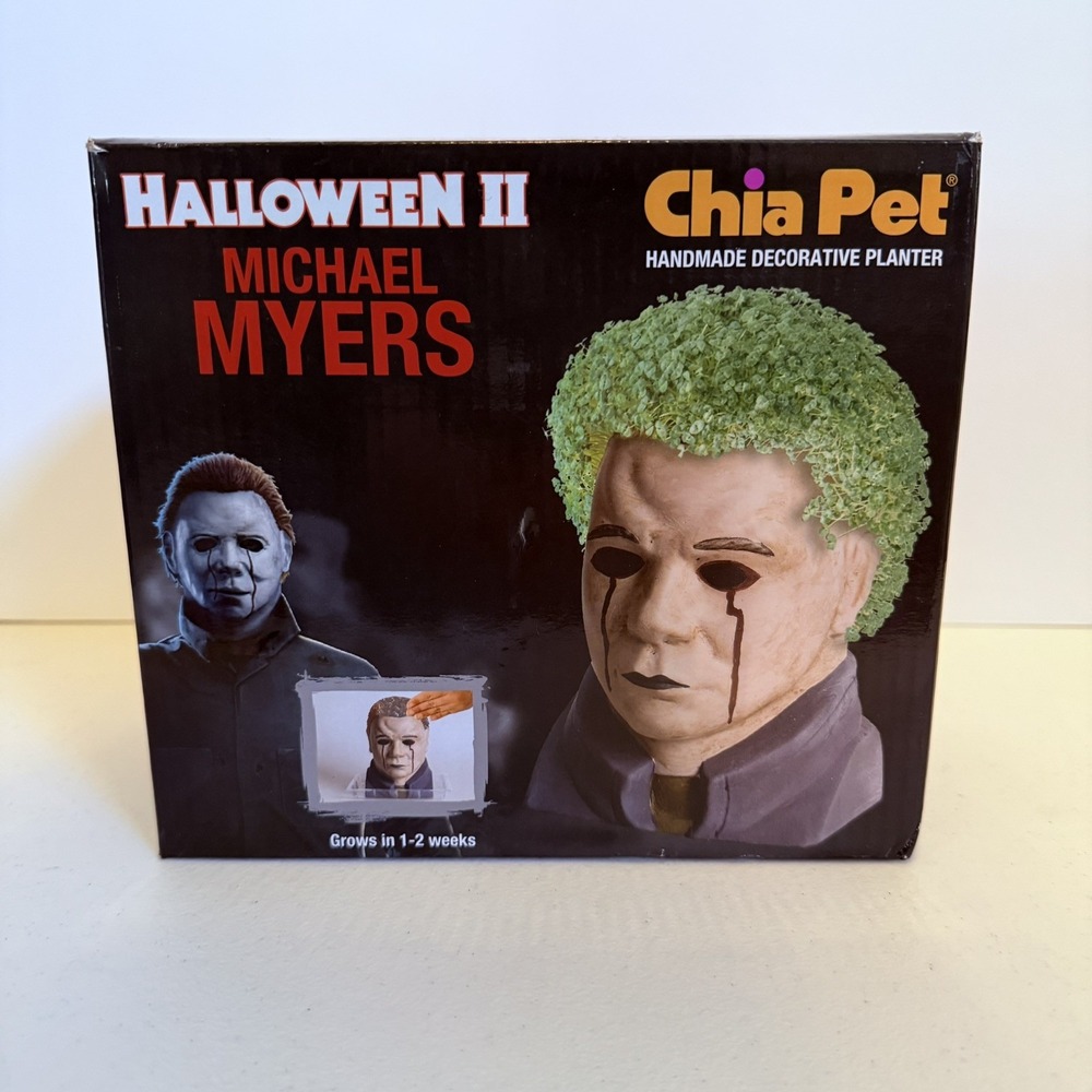 Pet Michael Myers CHIA Seed Pack, Halloween II Easy to Do UNUSED